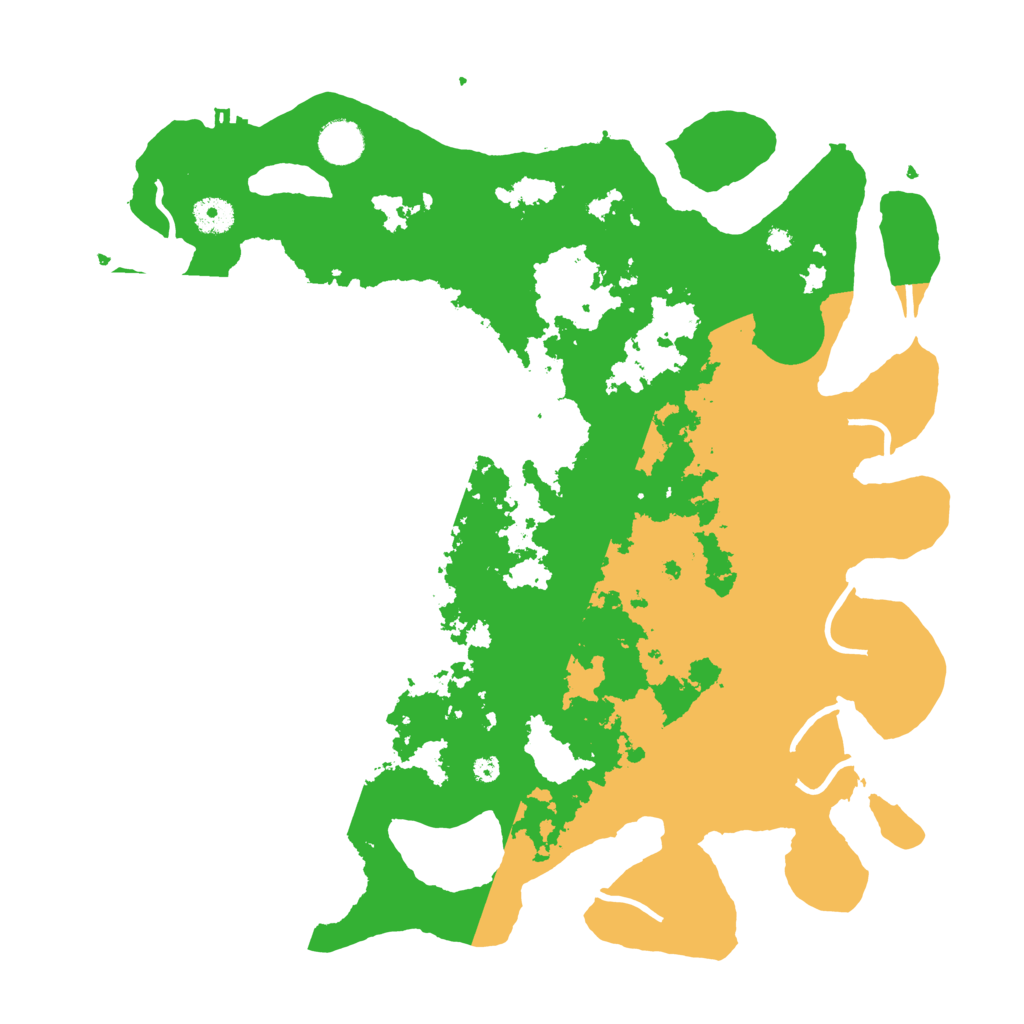 Biome Rust Map: Procedural Map, Size: 4000, Seed: 979628833