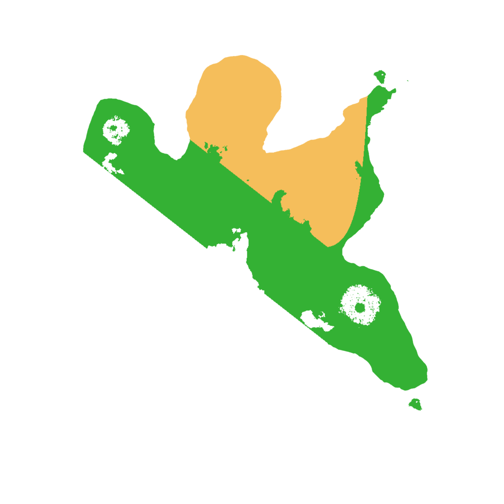 Biome Rust Map: Procedural Map, Size: 2000, Seed: 1987281747