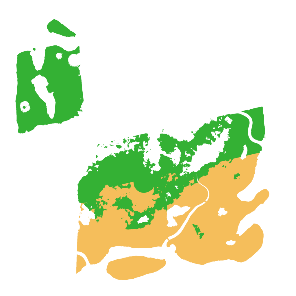 Biome Rust Map: Procedural Map, Size: 4250, Seed: 52323