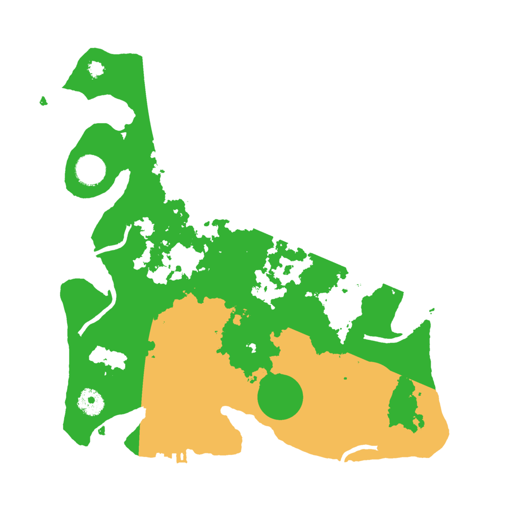 Biome Rust Map: Procedural Map, Size: 3000, Seed: 1501798033