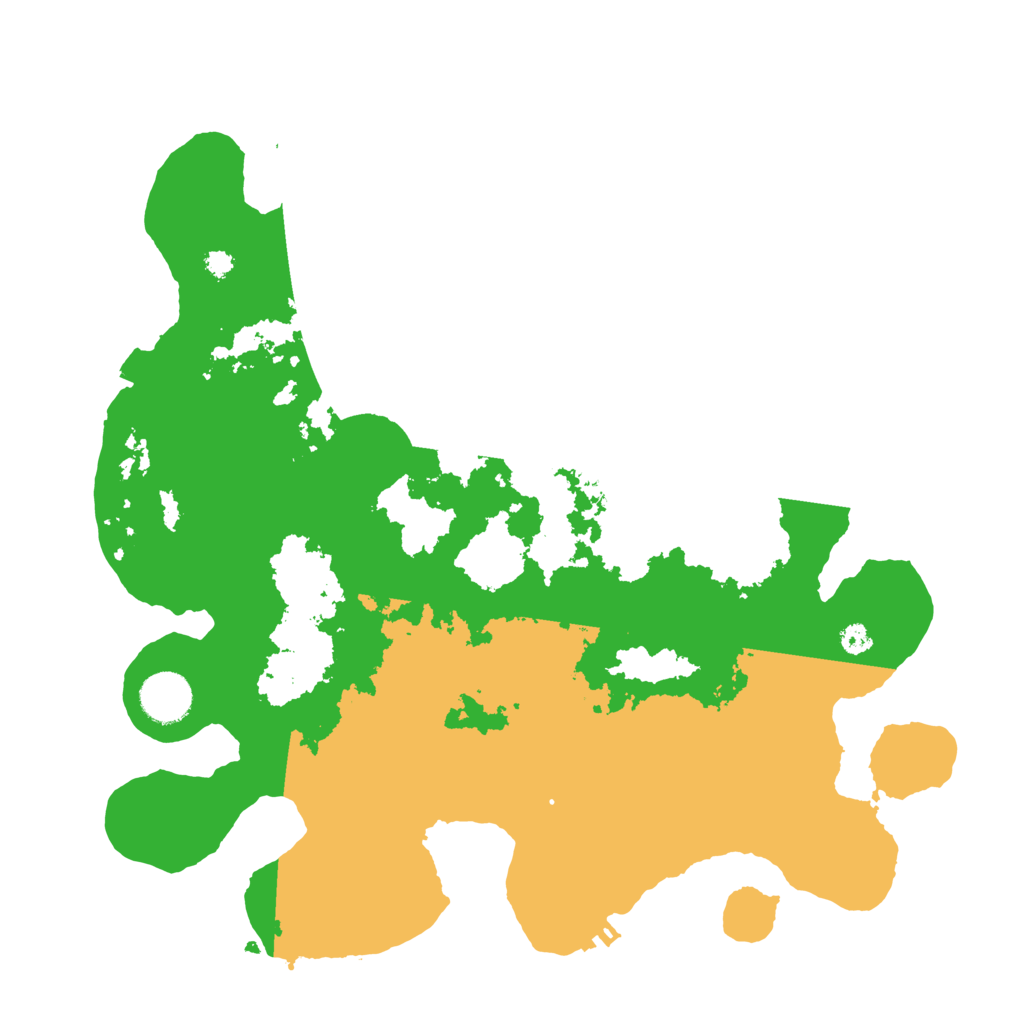 Biome Rust Map: Procedural Map, Size: 3500, Seed: 977671473