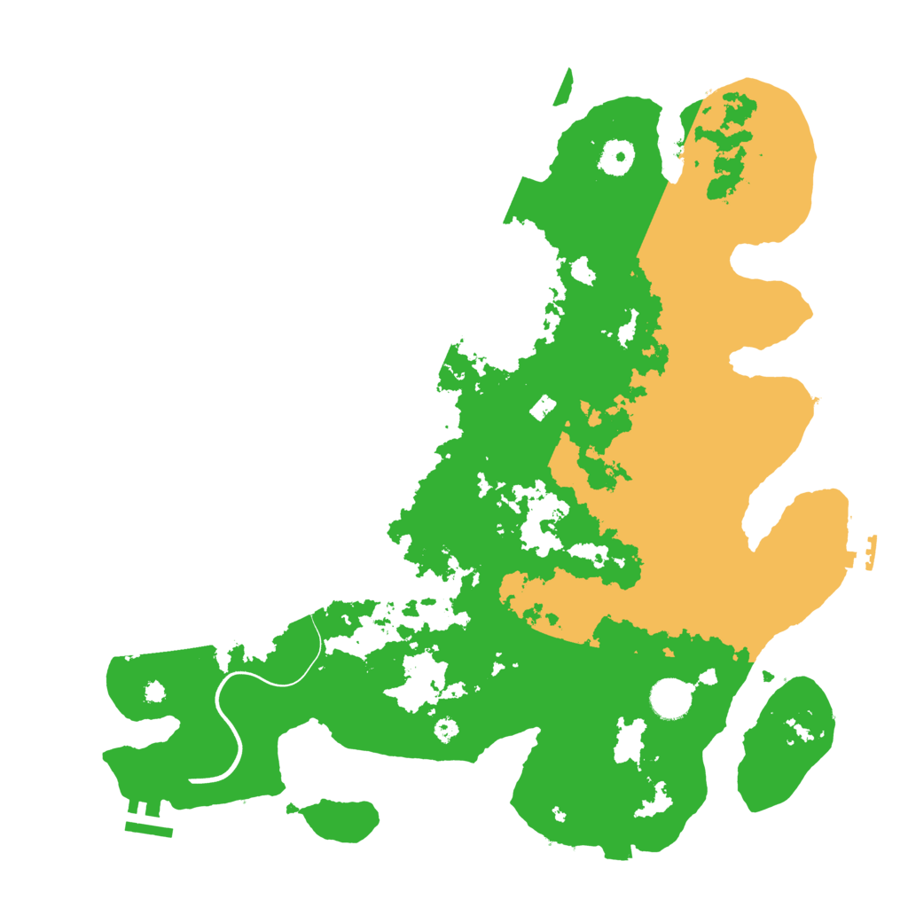 Biome Rust Map: Procedural Map, Size: 3850, Seed: 9391597