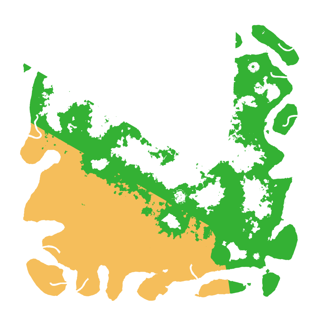 Biome Rust Map: Procedural Map, Size: 4500, Seed: 4101832