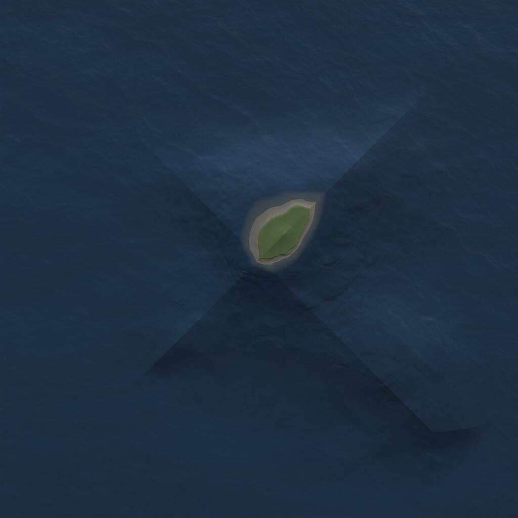 Rust Map: Procedural Map, Size: 1000, Seed: 1978845573, 1 Monuments