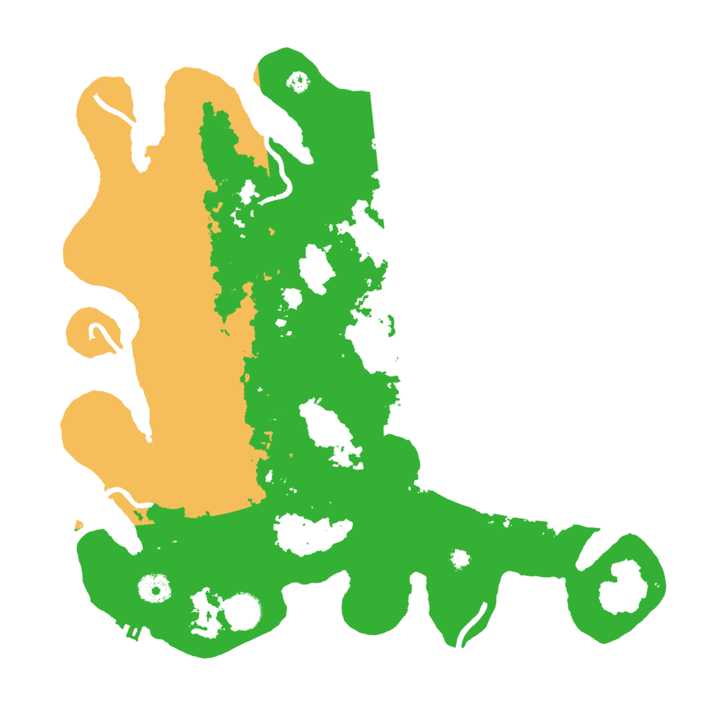 Biome Rust Map: Procedural Map, Size: 3500, Seed: 986740036