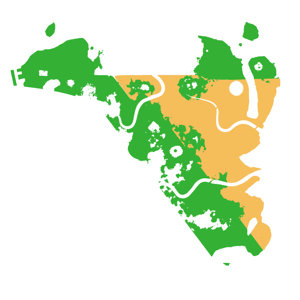 Biome Rust Map: Procedural Map, Size: 3750, Seed: 66165587