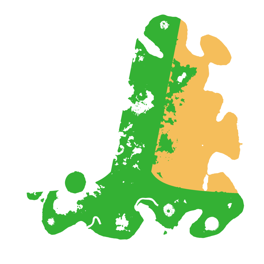 Biome Rust Map: Procedural Map, Size: 3400, Seed: 49953097