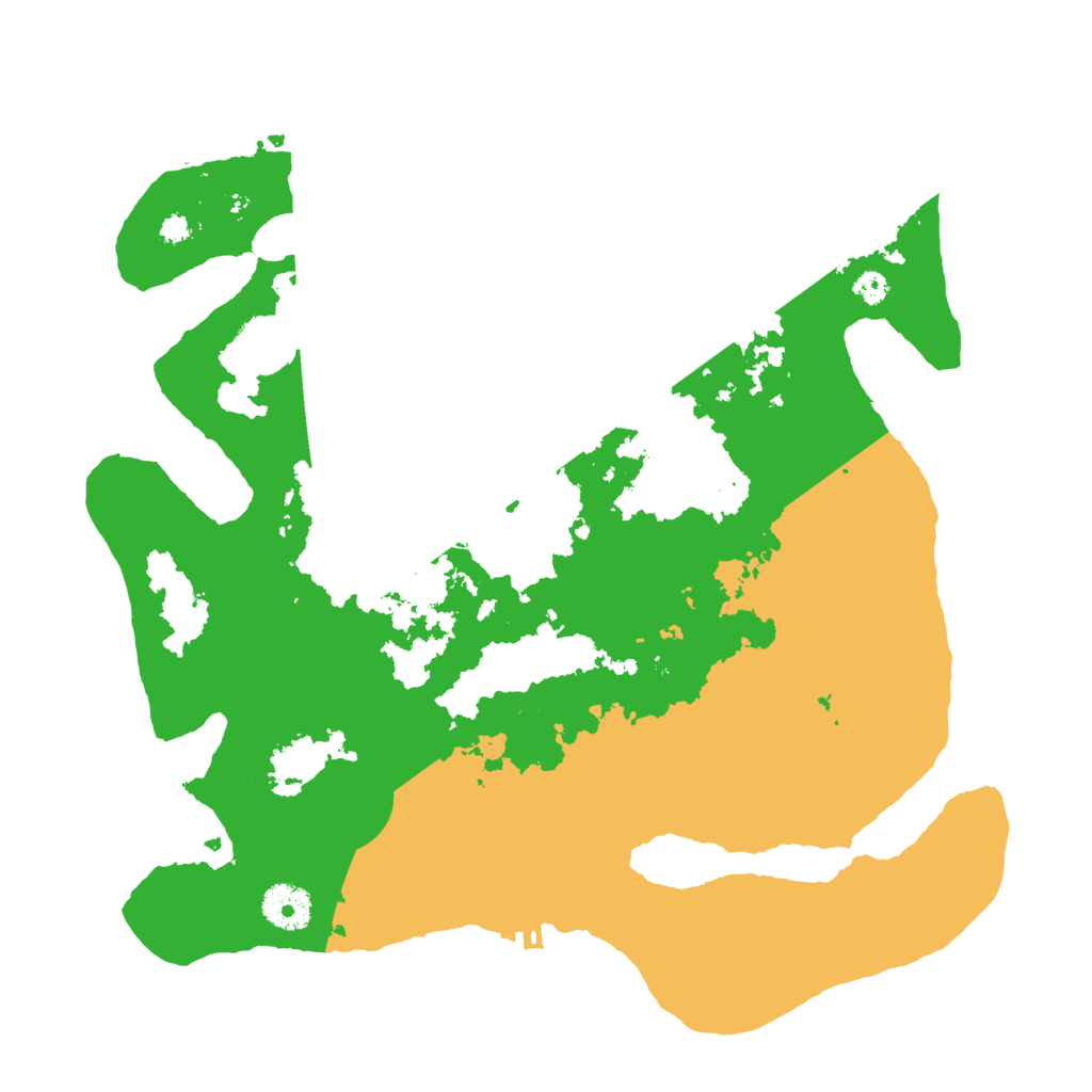 Biome Rust Map: Procedural Map, Size: 3450, Seed: 95438714