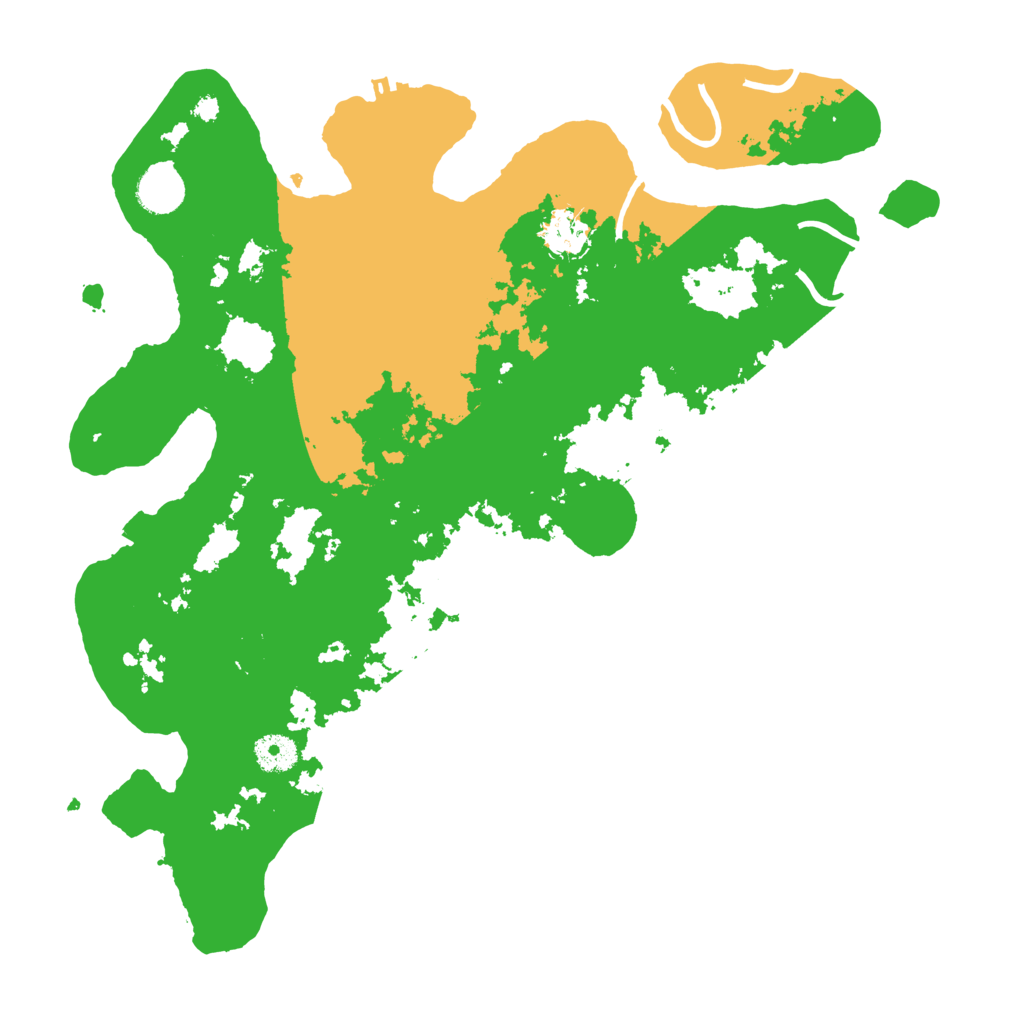 Biome Rust Map: Procedural Map, Size: 3800, Seed: 13958516