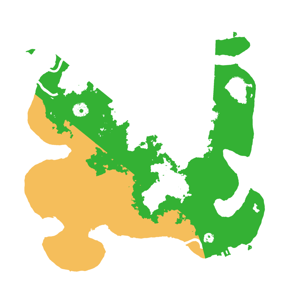 Biome Rust Map: Procedural Map, Size: 3000, Seed: 27117