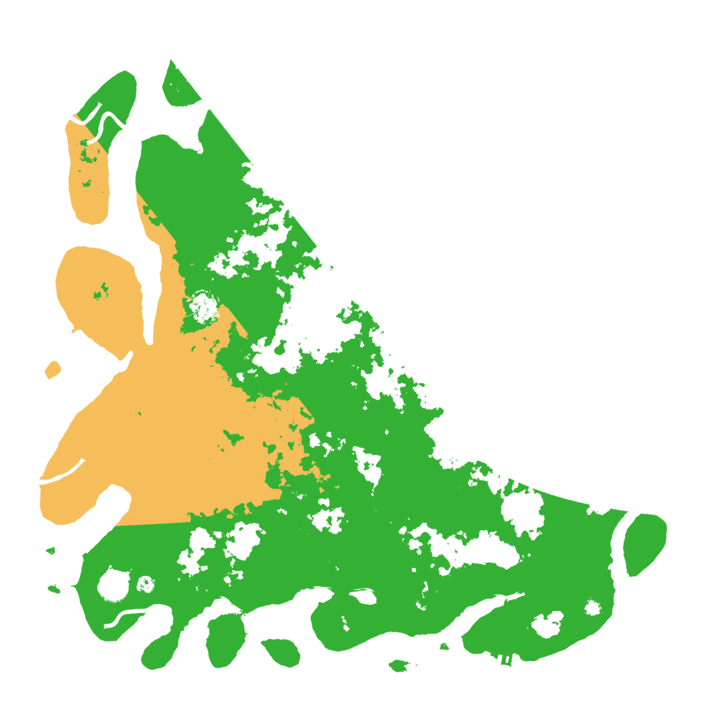 Biome Rust Map: Procedural Map, Size: 4250, Seed: 7522