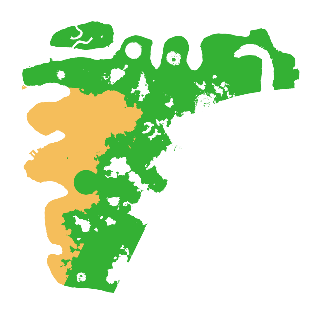 Biome Rust Map: Procedural Map, Size: 3450, Seed: 66258846