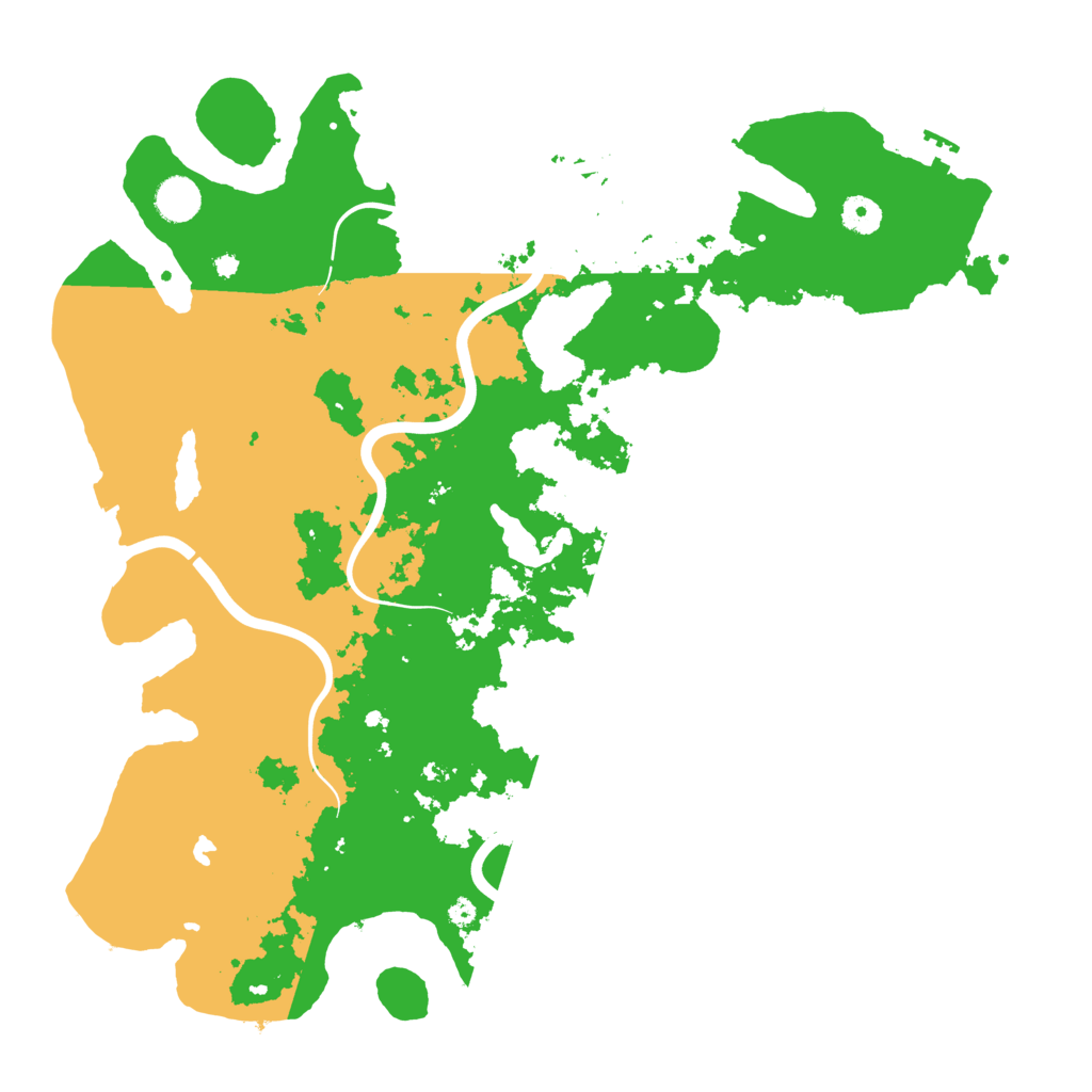 Biome Rust Map: Procedural Map, Size: 4200, Seed: 1915934230