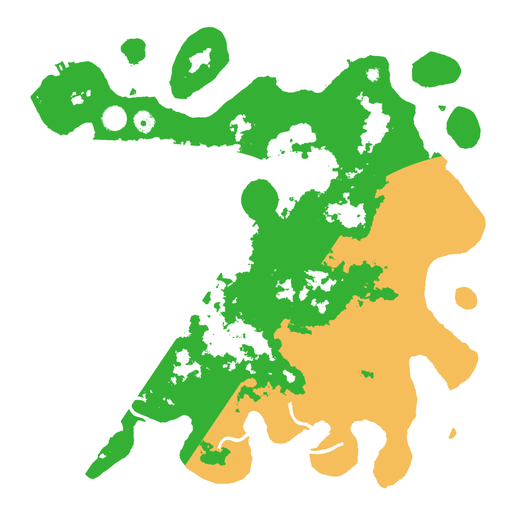 Biome Rust Map: Procedural Map, Size: 3700, Seed: 78021626