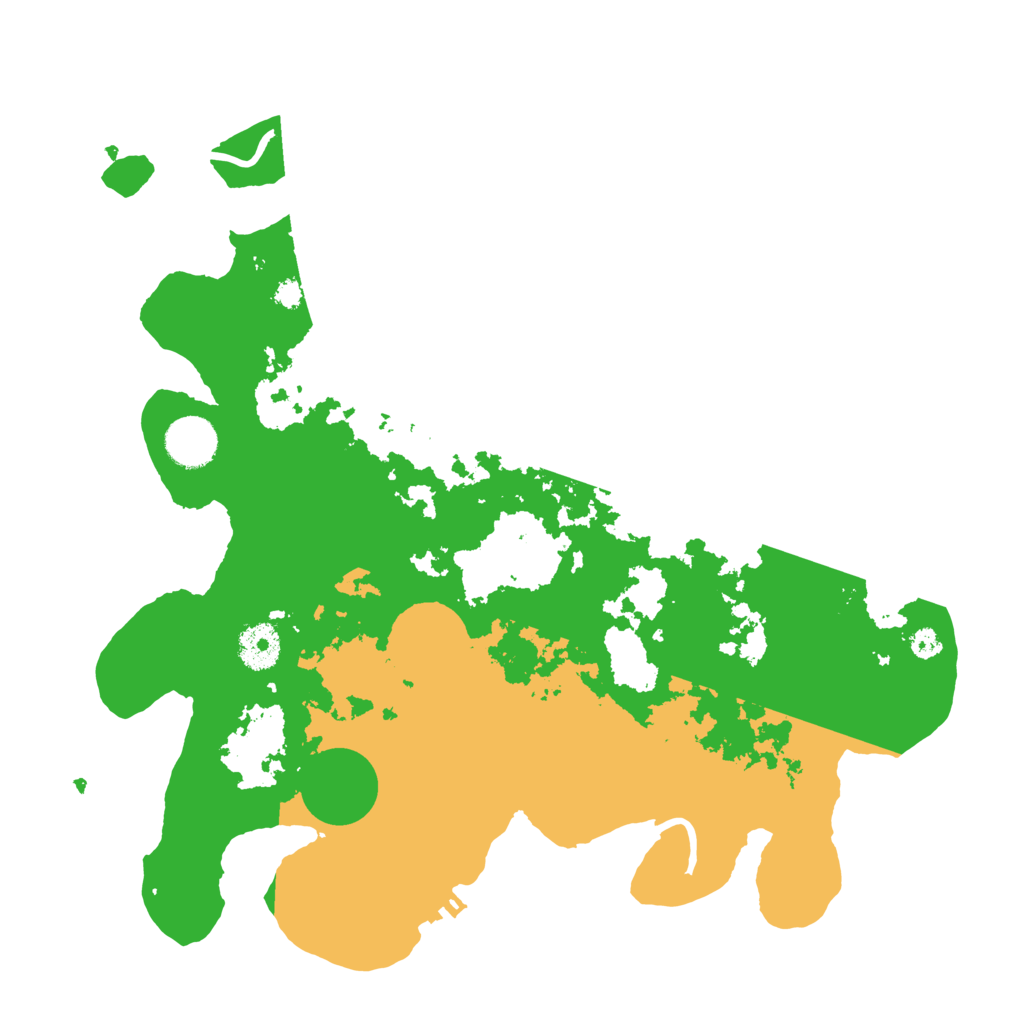 Biome Rust Map: Procedural Map, Size: 3500, Seed: 1149519608