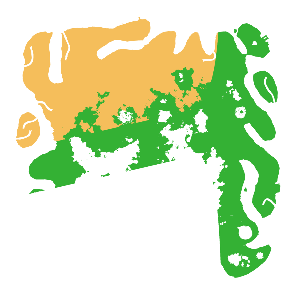 Biome Rust Map: Procedural Map, Size: 3950, Seed: 29203303