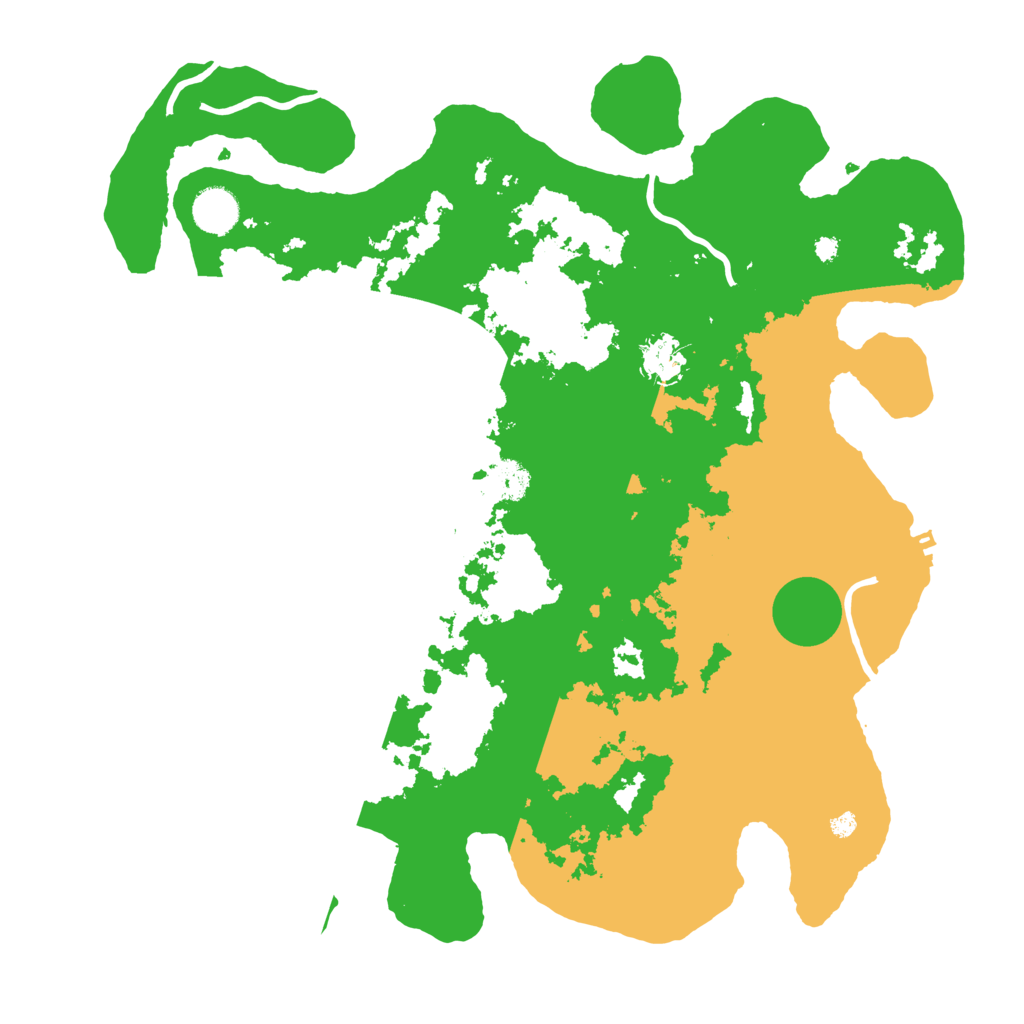 Biome Rust Map: Procedural Map, Size: 3900, Seed: 7228564