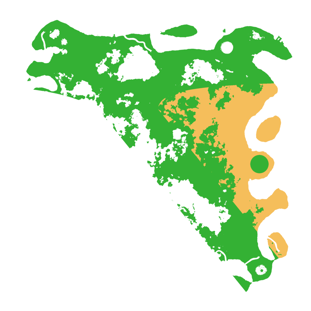 Biome Rust Map: Procedural Map, Size: 4500, Seed: 897305