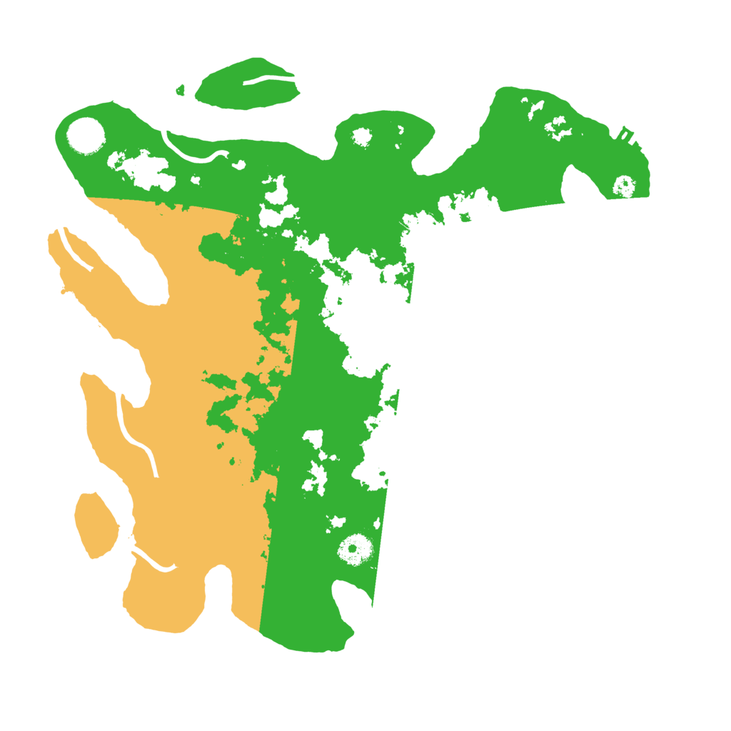 Biome Rust Map: Procedural Map, Size: 3500, Seed: 34657465