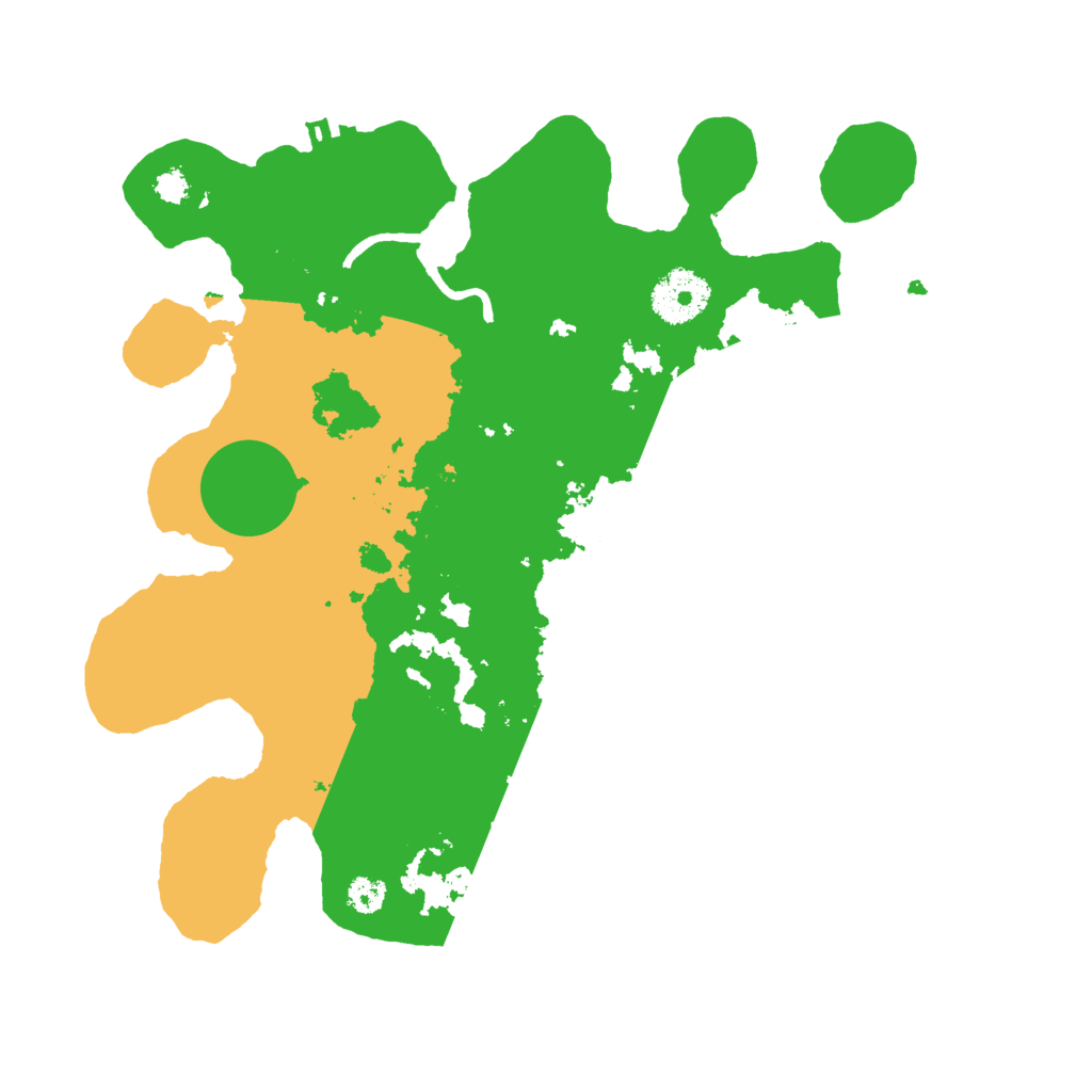 Biome Rust Map: Procedural Map, Size: 3000, Seed: 19253