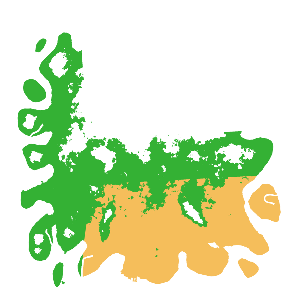 Biome Rust Map: Procedural Map, Size: 4500, Seed: 1542902909