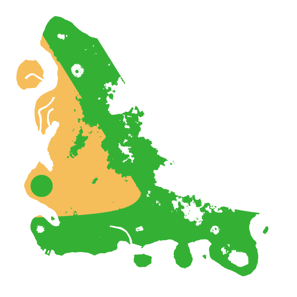 Biome Rust Map: Procedural Map, Size: 3550, Seed: 24855689