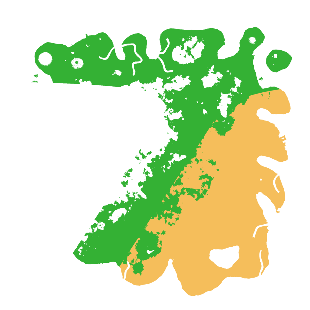 Biome Rust Map: Procedural Map, Size: 4100, Seed: 987472