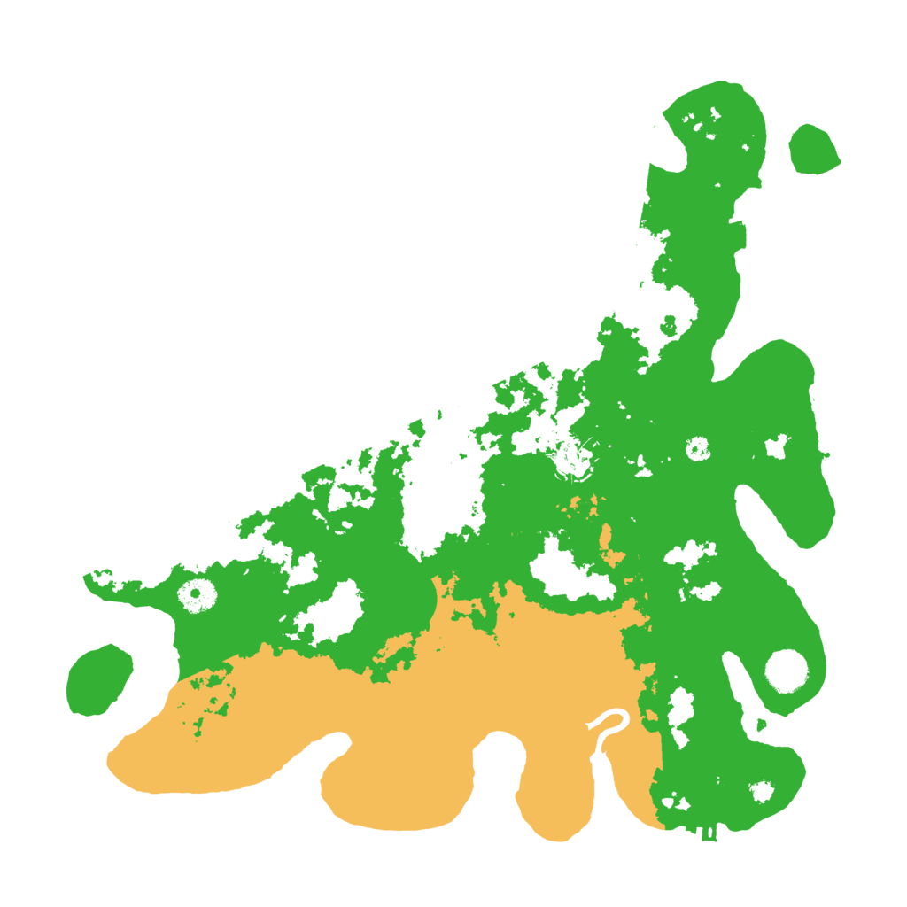 Biome Rust Map: Procedural Map, Size: 3800, Seed: 41197761