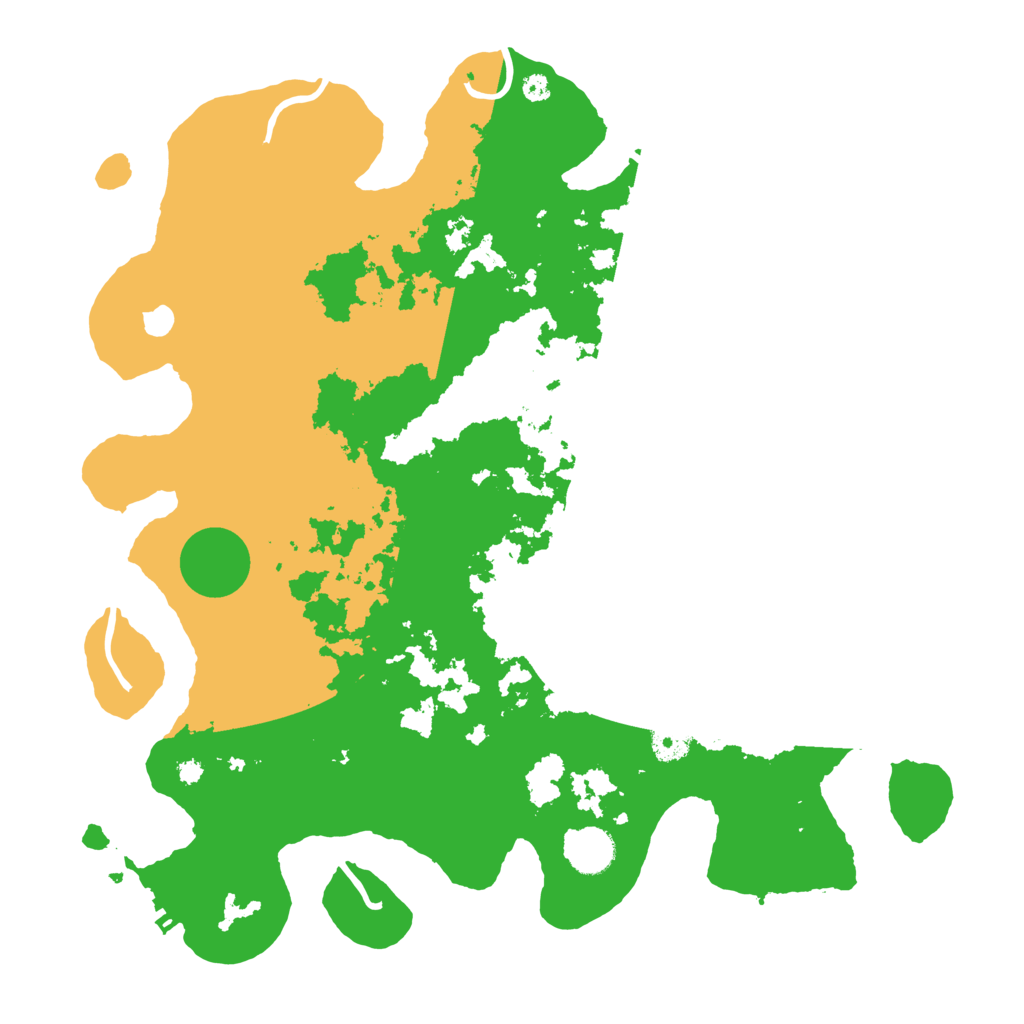 Biome Rust Map: Procedural Map, Size: 3850, Seed: 1392040192