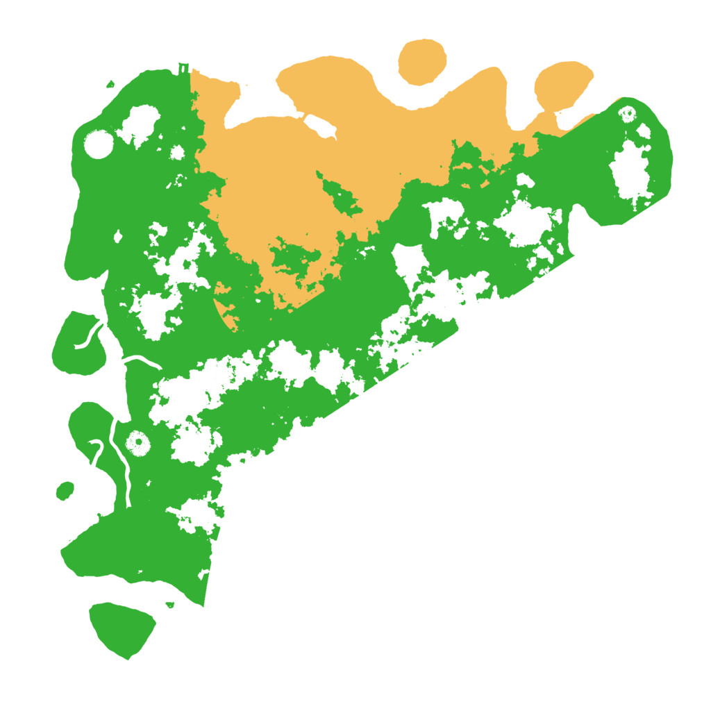 Biome Rust Map: Procedural Map, Size: 4400, Seed: 86834021