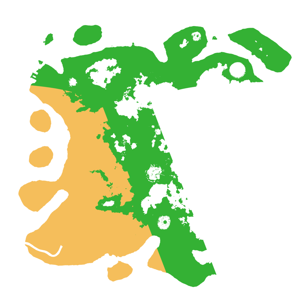 Biome Rust Map: Procedural Map, Size: 3450, Seed: 68067996