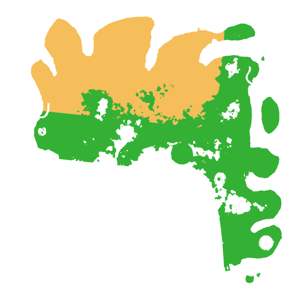 Biome Rust Map: Procedural Map, Size: 3750, Seed: 57201456