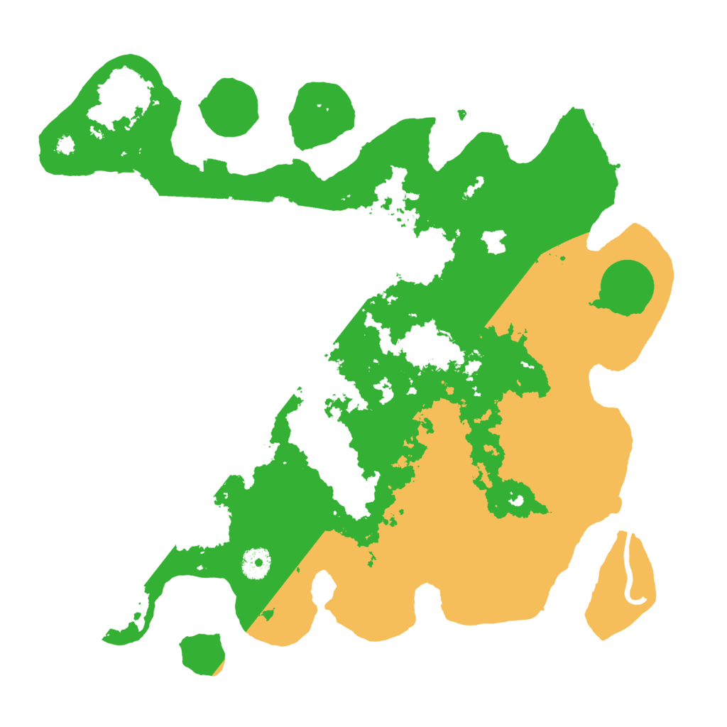 Biome Rust Map: Procedural Map, Size: 3600, Seed: 96014120