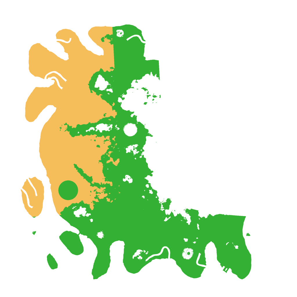 Biome Rust Map: Procedural Map, Size: 4000, Seed: 1672632980