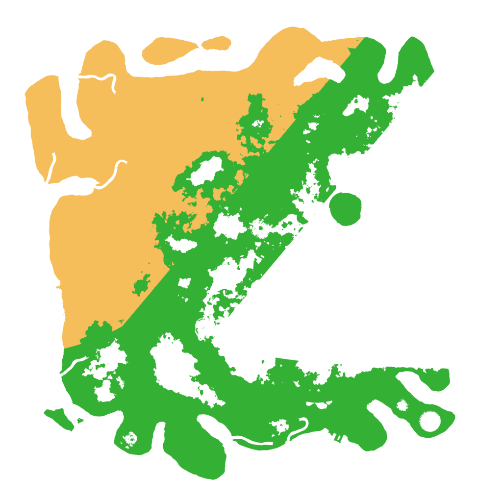 Biome Rust Map: Procedural Map, Size: 4300, Seed: 92326587