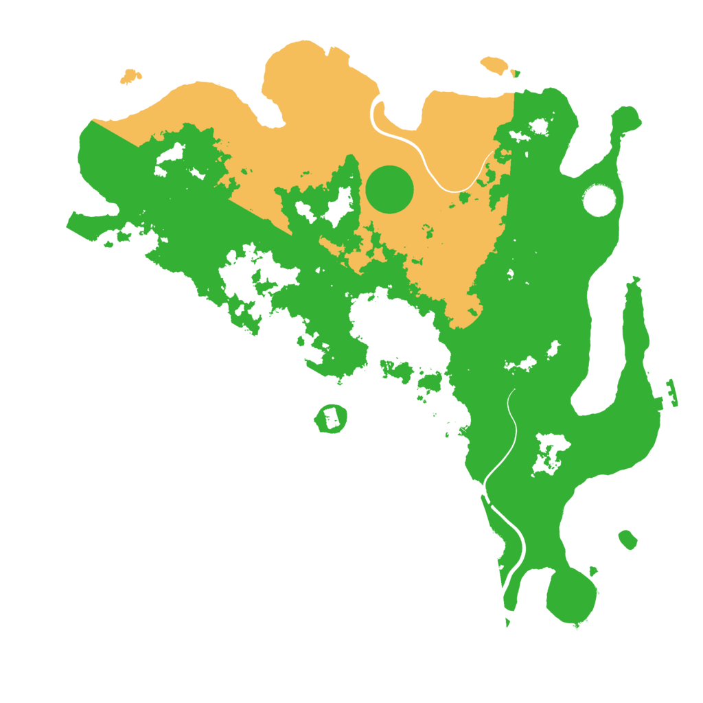 Biome Rust Map: Procedural Map, Size: 3850, Seed: 98713444