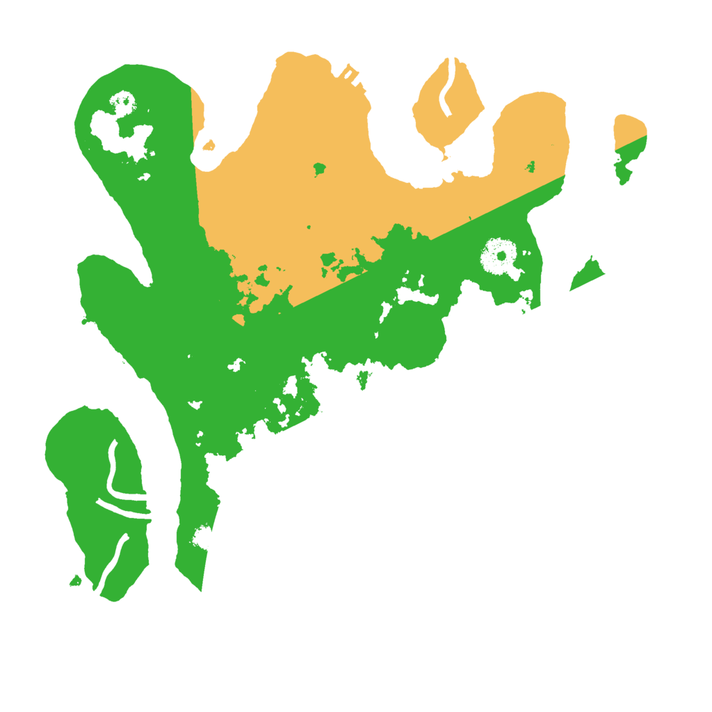 Biome Rust Map: Procedural Map, Size: 3000, Seed: 666777