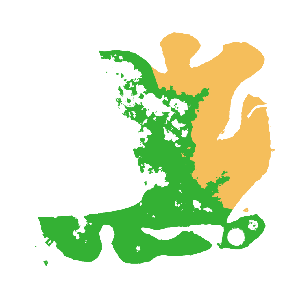 Biome Rust Map: Procedural Map, Size: 3000, Seed: 1025022071