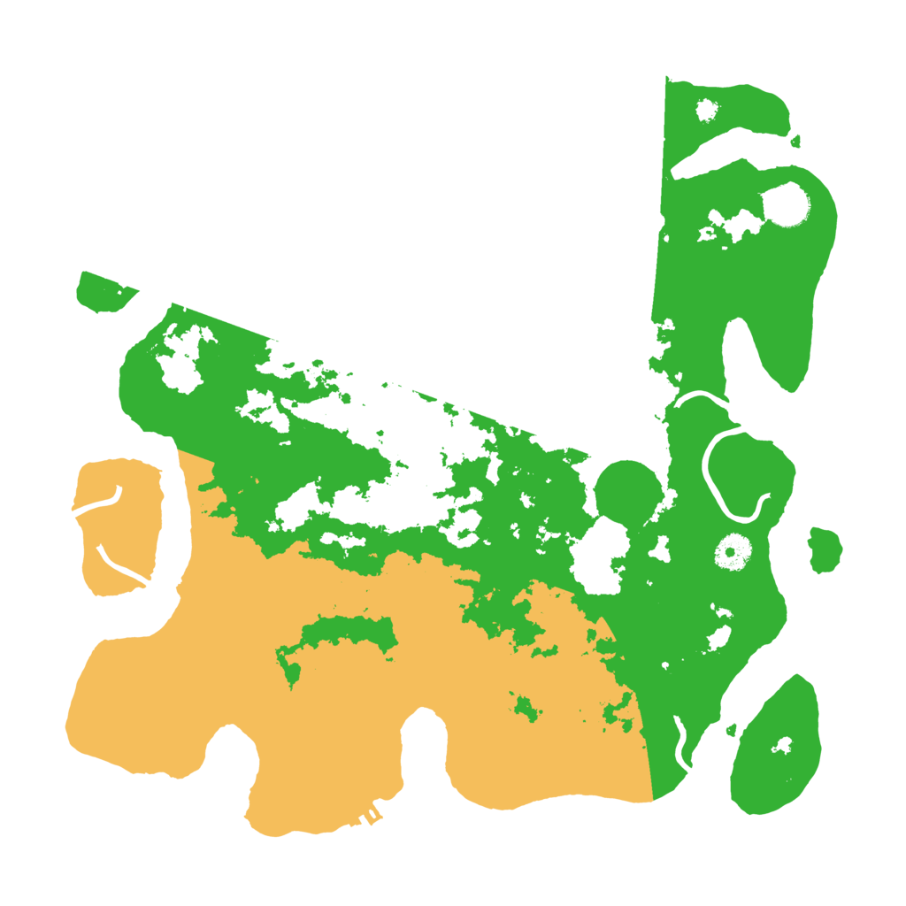 Biome Rust Map: Procedural Map, Size: 3750, Seed: 23597074