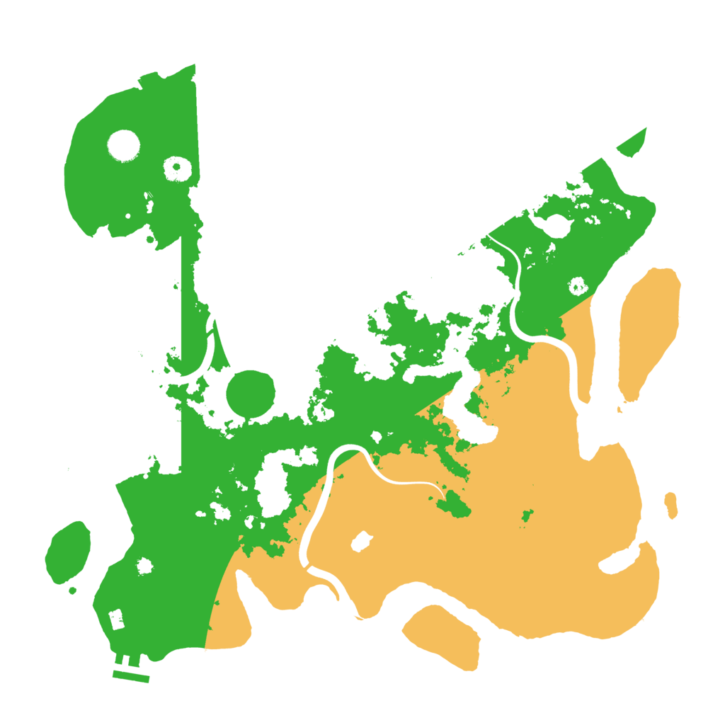 Biome Rust Map: Procedural Map, Size: 4000, Seed: 63214110