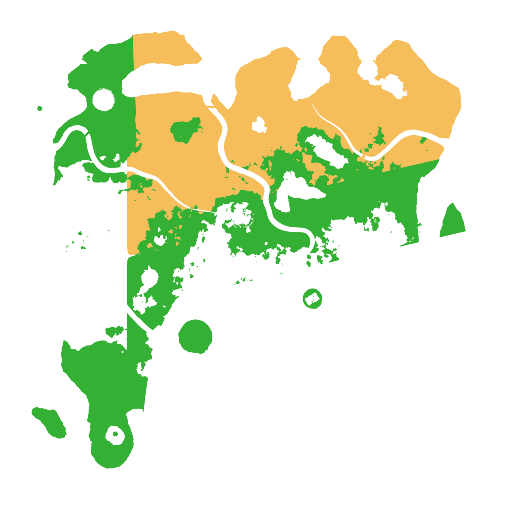 Biome Rust Map: Procedural Map, Size: 4100, Seed: 89981662