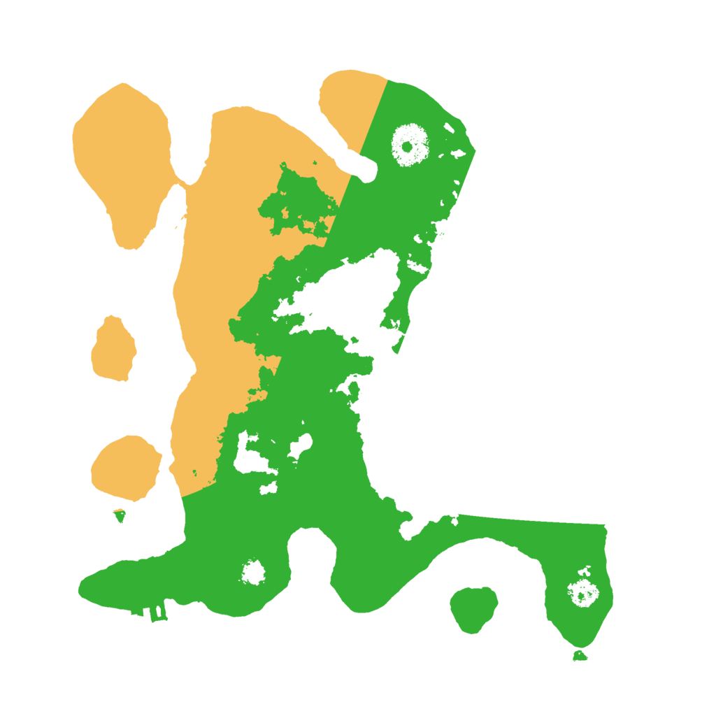 Biome Rust Map: Procedural Map, Size: 2700, Seed: 590140989