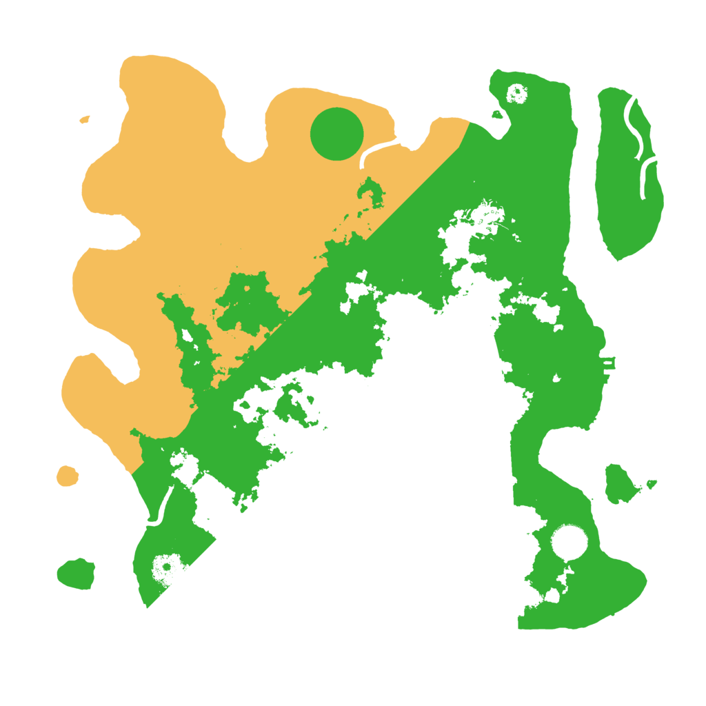 Biome Rust Map: Procedural Map, Size: 3500, Seed: 1935824168