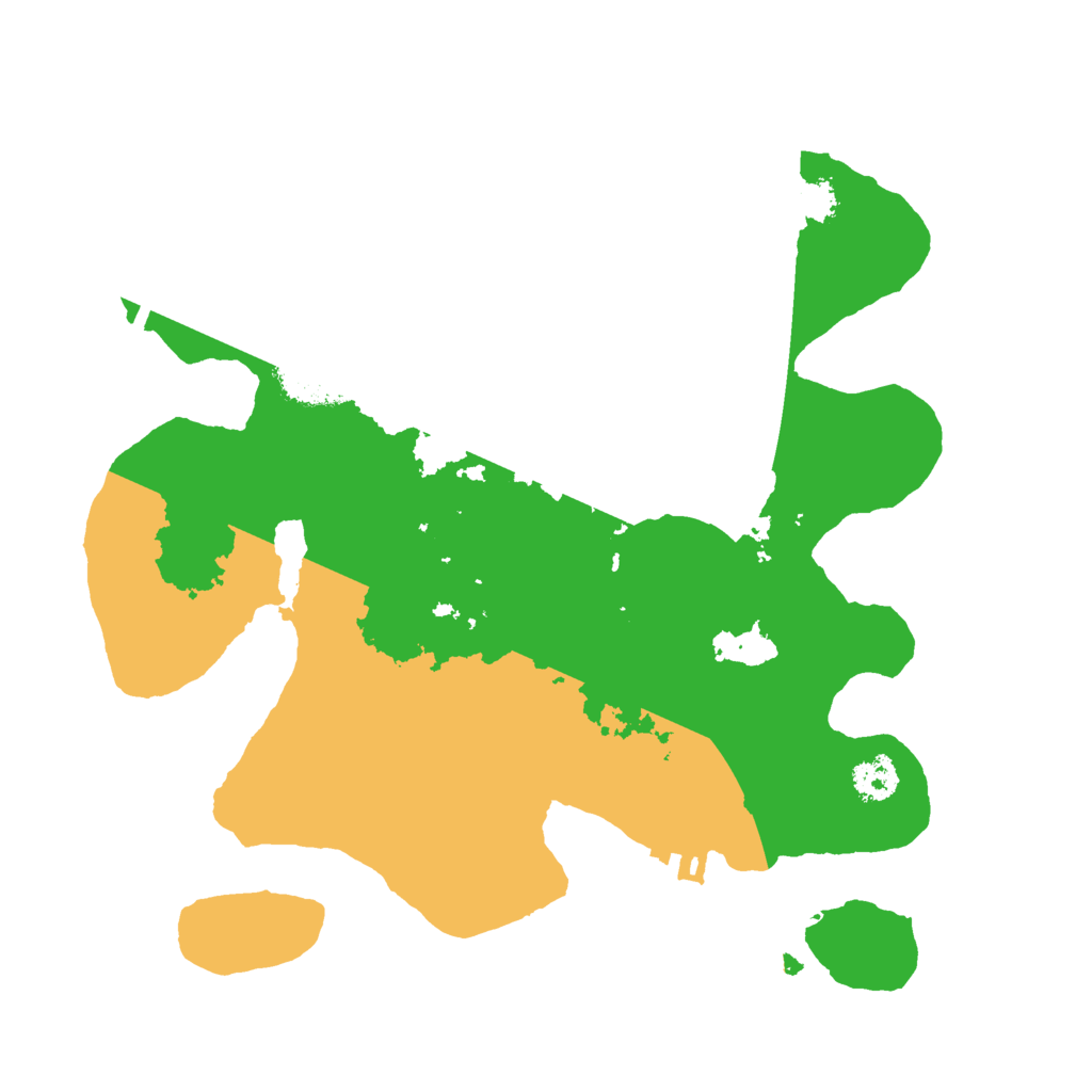 Biome Rust Map: Procedural Map, Size: 2500, Seed: 747374224