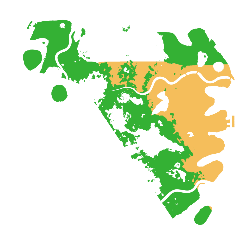 Biome Rust Map: Procedural Map, Size: 4250, Seed: 26003643
