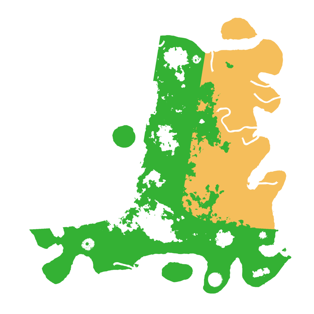 Biome Rust Map: Procedural Map, Size: 3900, Seed: 41651728