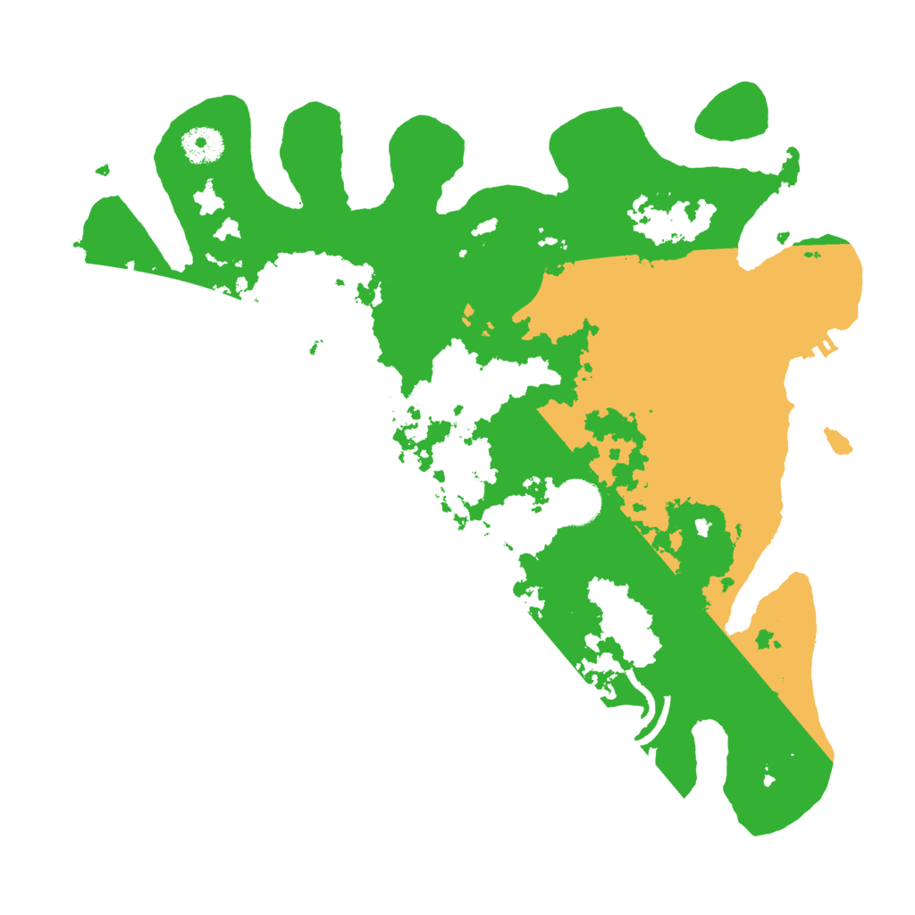 Biome Rust Map: Procedural Map, Size: 3500, Seed: 1746976906