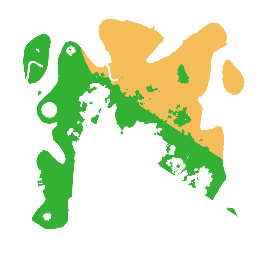 Biome Rust Map: Procedural Map, Size: 3000, Seed: 28692