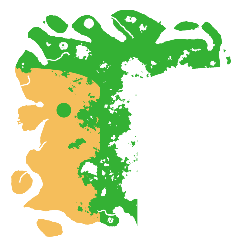 Biome Rust Map: Procedural Map, Size: 4500, Seed: 1851692549