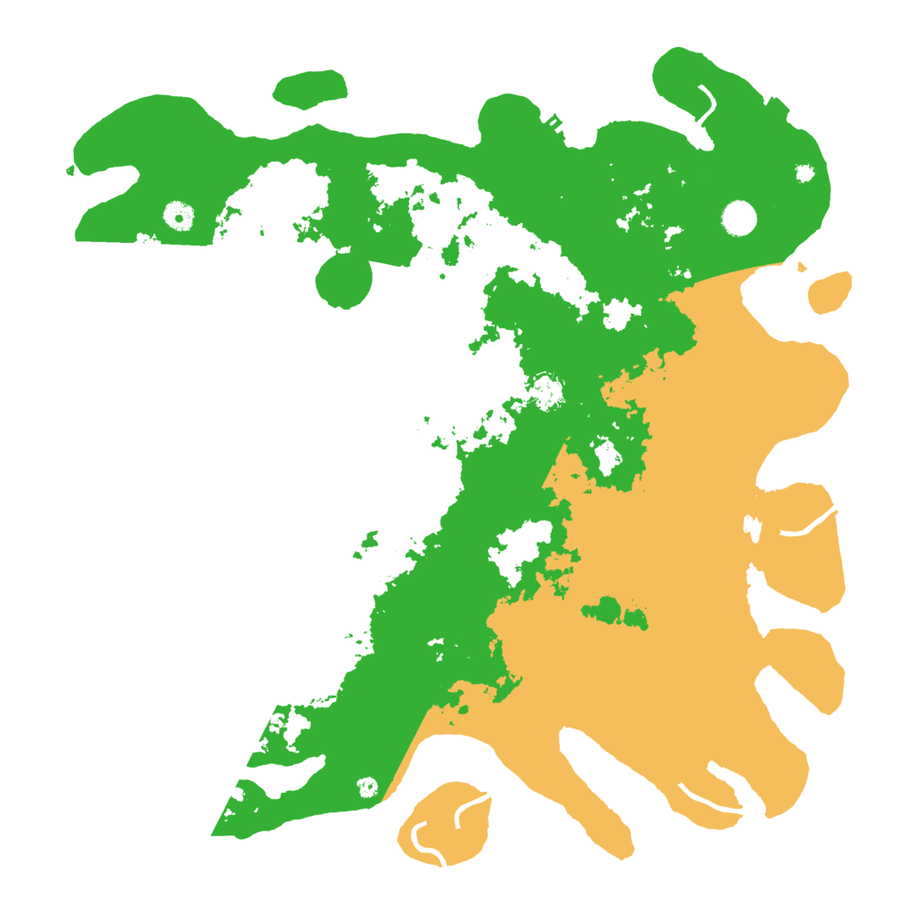 Biome Rust Map: Procedural Map, Size: 4569, Seed: 694200